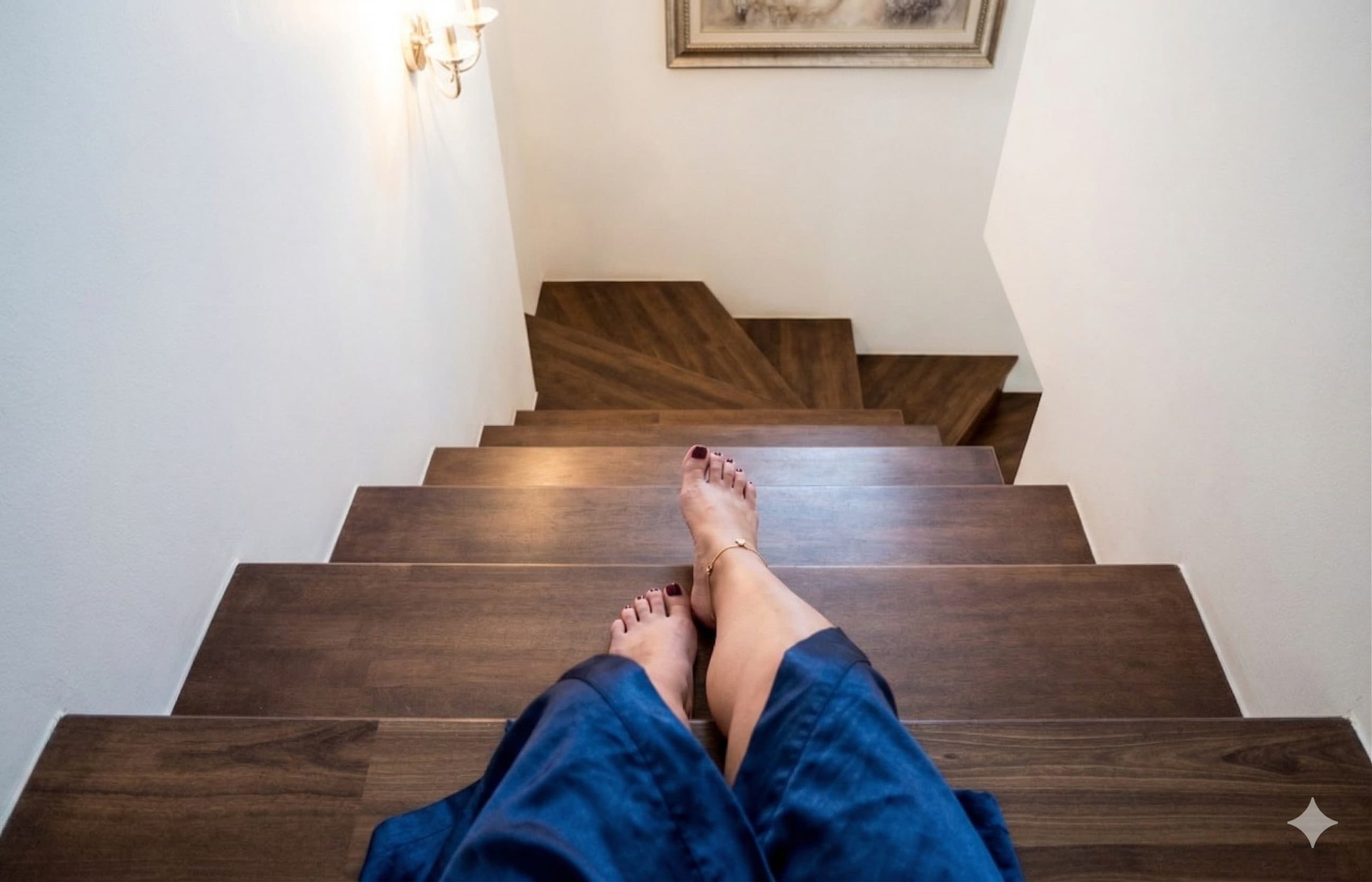 Rénovation escalier noyer Morges